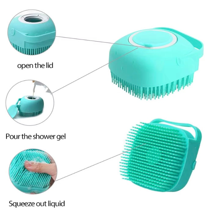 Pet Bath Massage Brush