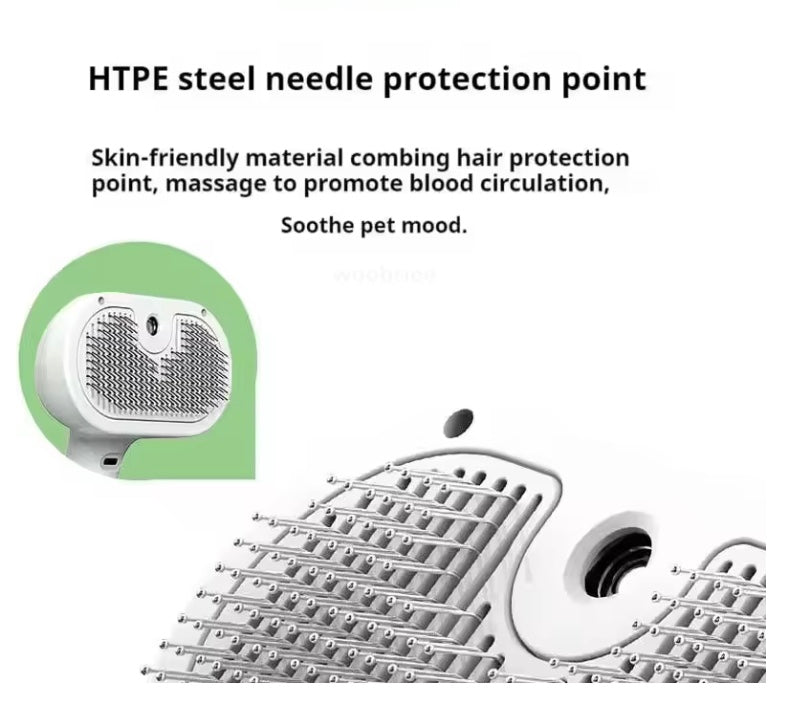 Steam Pet Grooming Brush