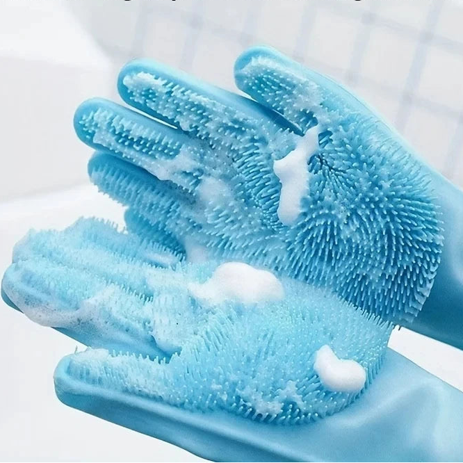 Silicone Pet Grooming Gloves