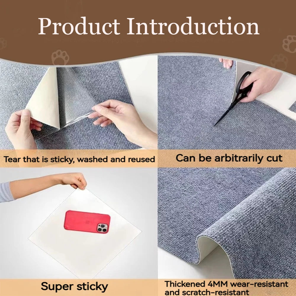 Scratch-Shield Mat Protector for Cats