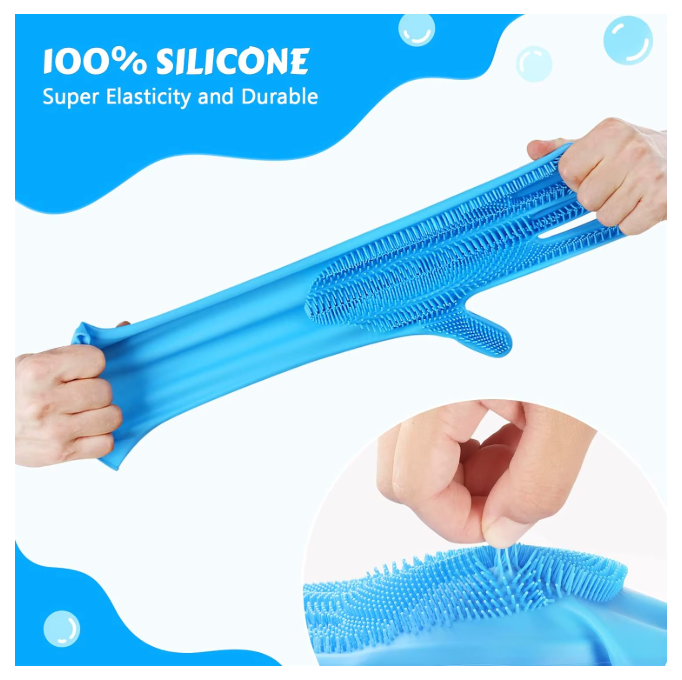 Silicone Pet Grooming Gloves